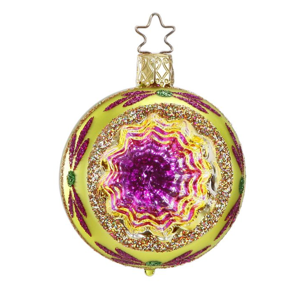 Inge Glas kerstbal - Met reflector - 6cm