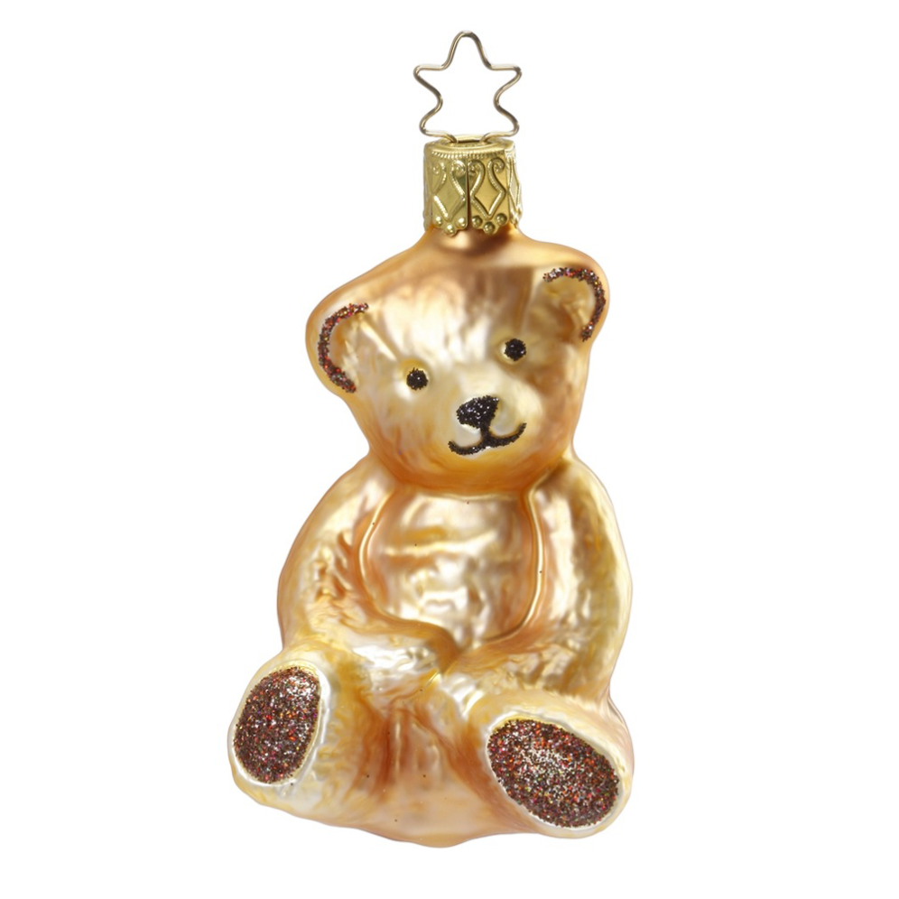 Inge Glas kerstornament - Teddybeer