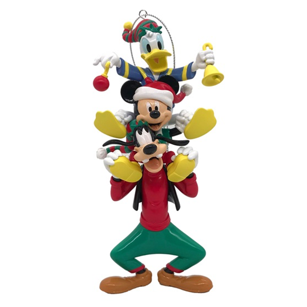 Disney kerstornament - Goofy, Mickey en Donald