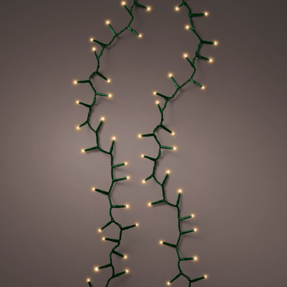 Lumineo LED compact kerstverlichting - 500 lampjes - Klassiek wit