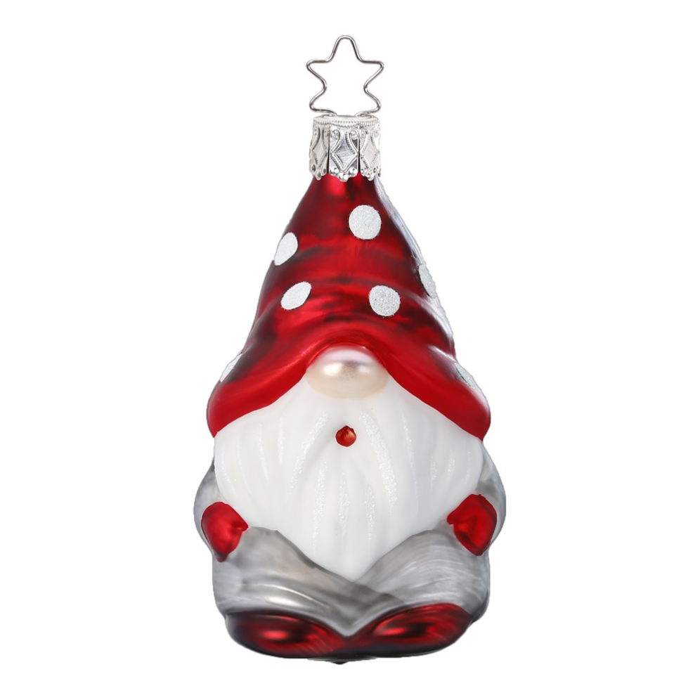 Inge Glas kerstornament - Gnome