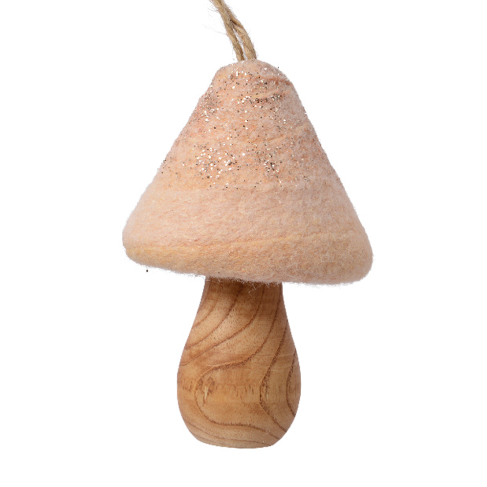 Decoris kerstornament - Paddenstoel