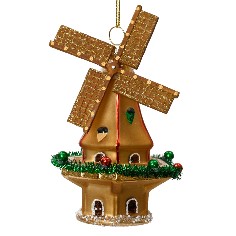 Decoris kerstornament - Nederlandse molen
