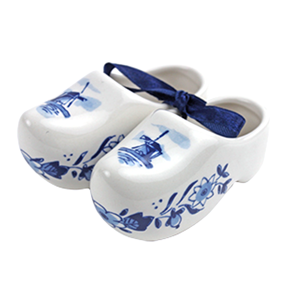 Royal Delft kerstornament - Klompen