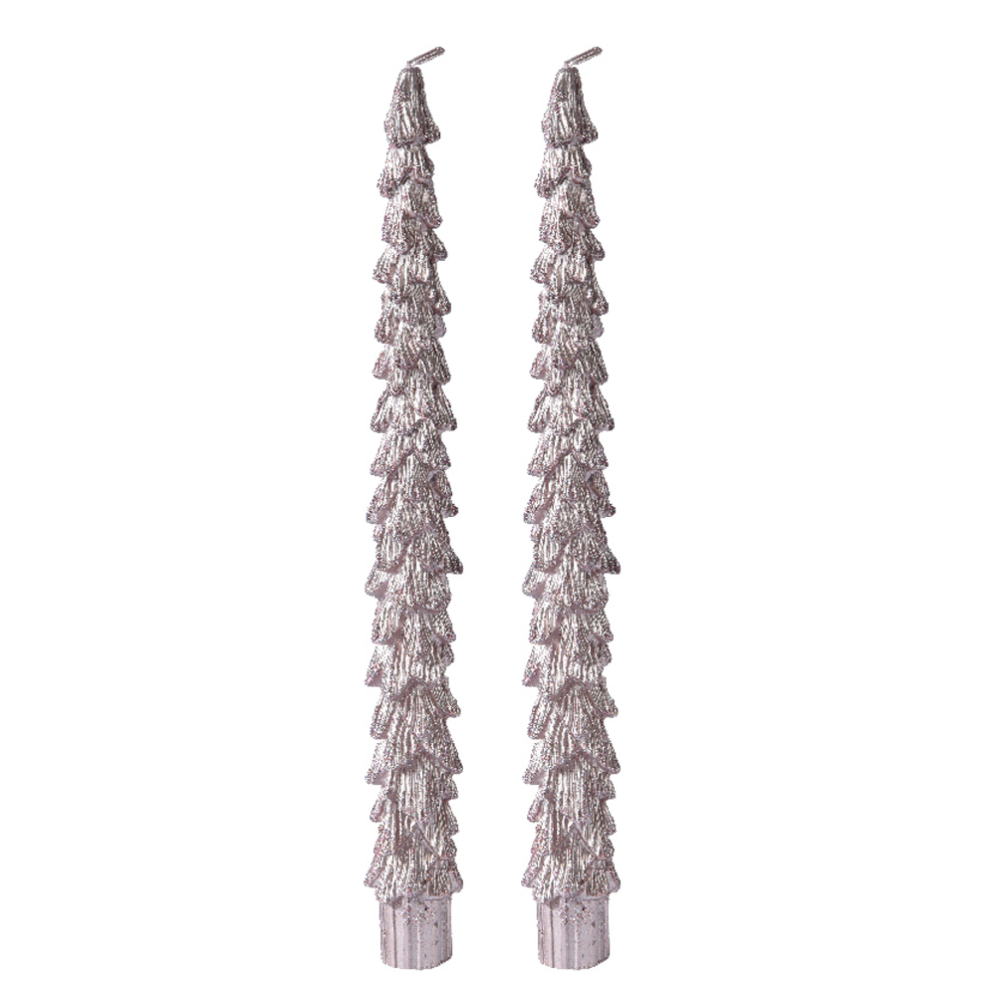 Decoris dinerkaars - Kerstboom - Set van 2