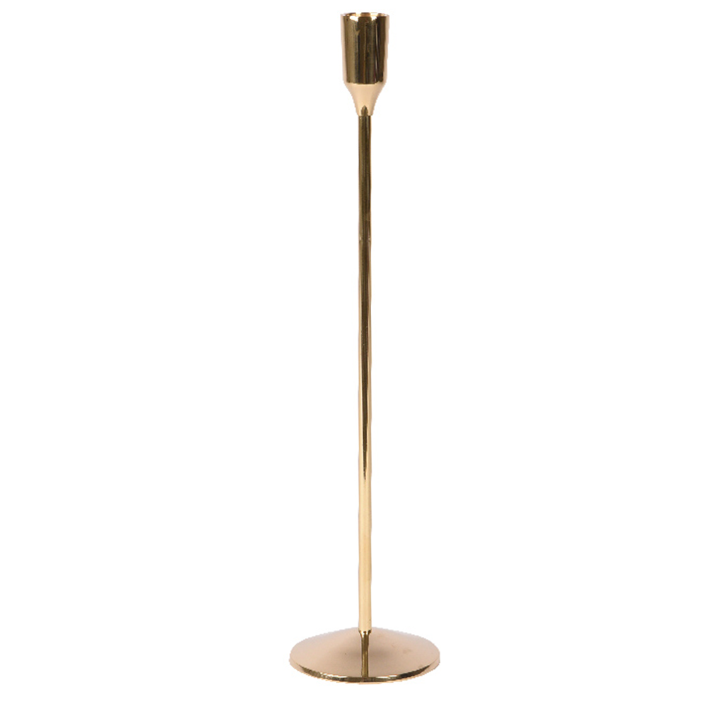 Messing kandelaar - Goud - 38cm