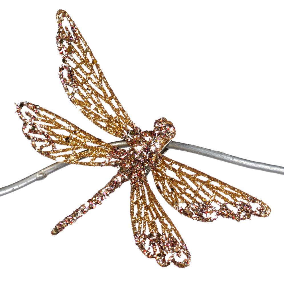 Goodwill kerstornament - Libelle op clip