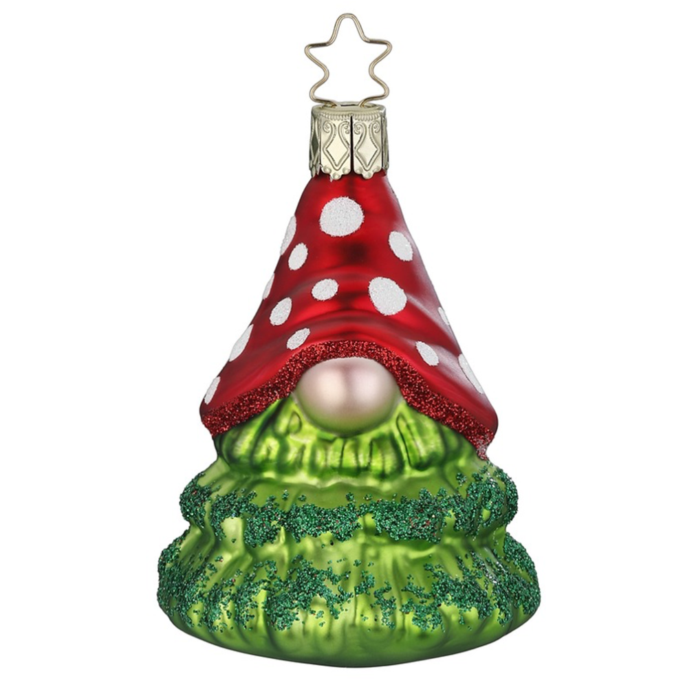 Inge Glas kerstornament - Bos gnome