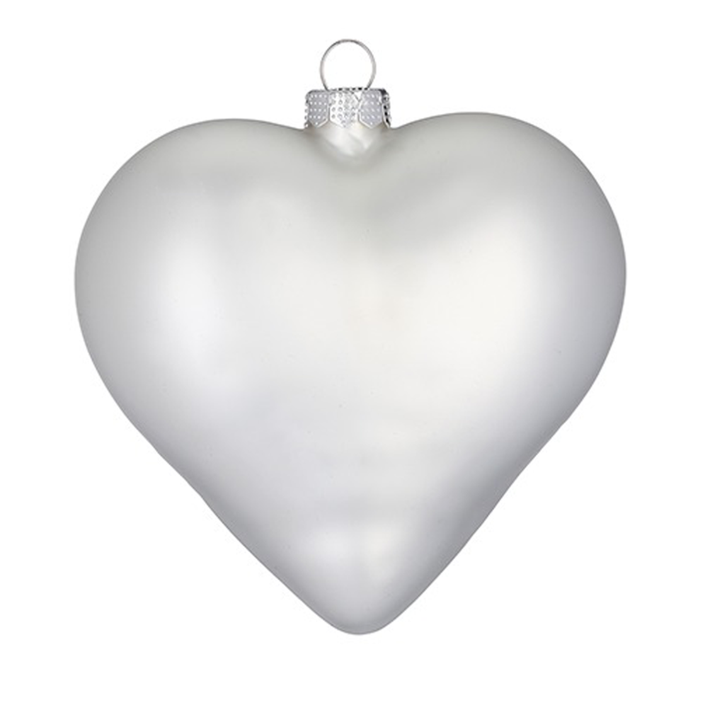 Inge Glas kerstornament - Hart