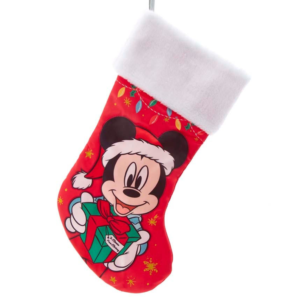 Disney kerstsok - Met Mickey Mouse