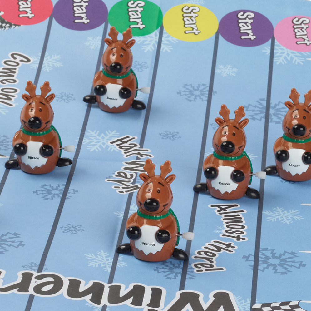 Robin Reed Christmas crackers - Racing Reindeer - Set van 6