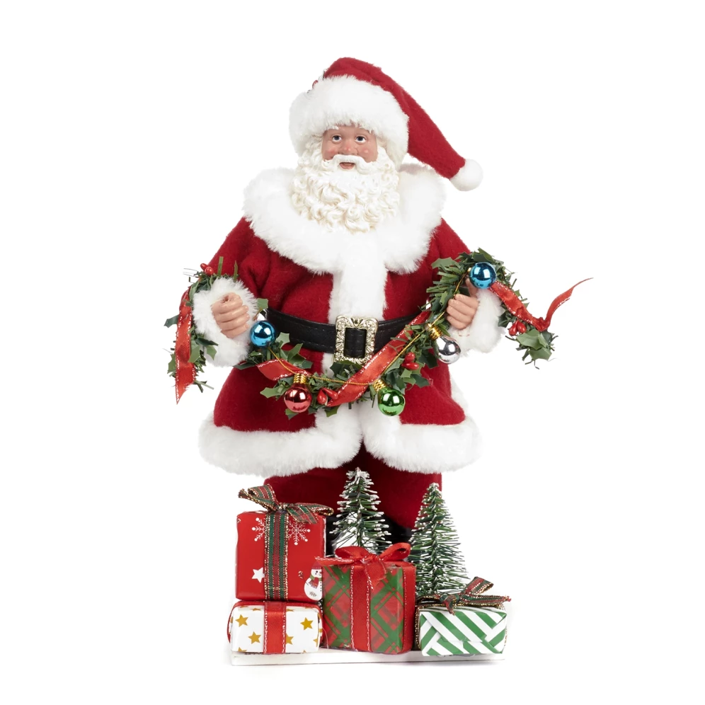 Goodwill kerstfiguur - Kerstman met cadeaus