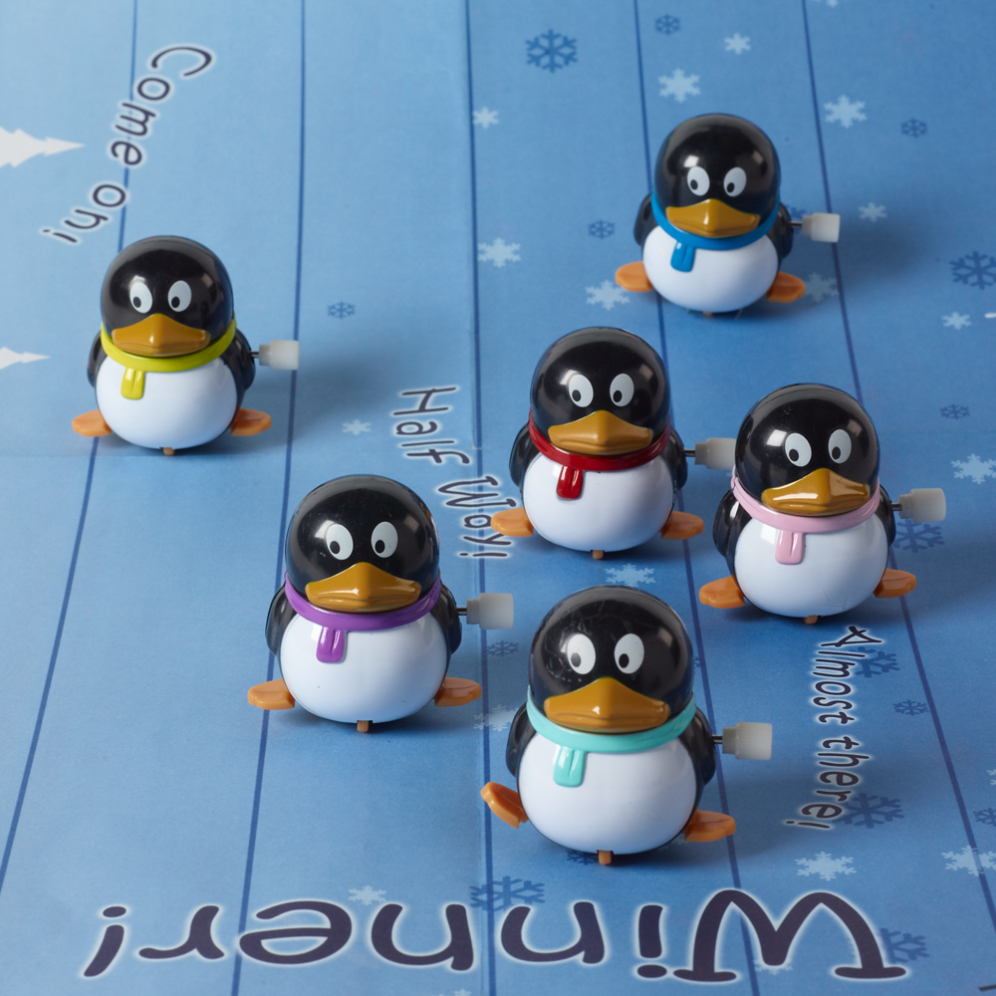Robin Rood Christmas crackers - Racing Penguin - Set van 6