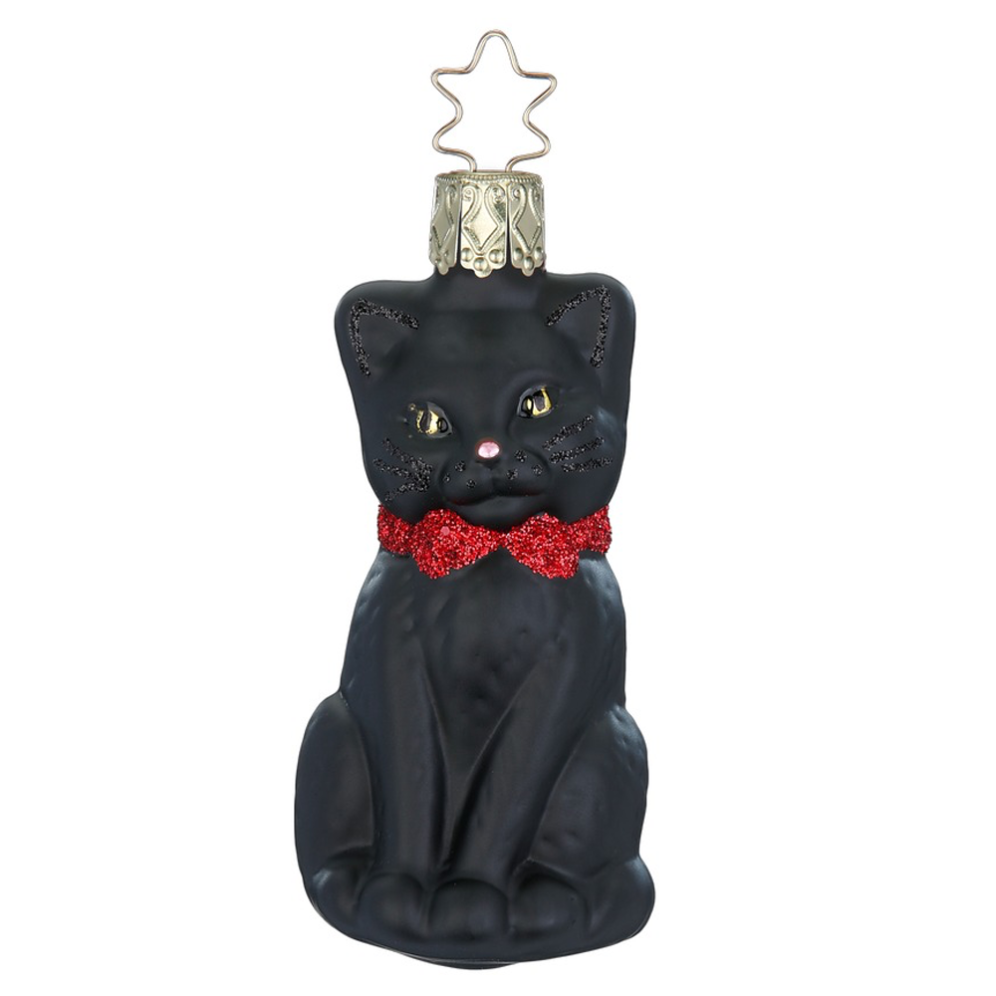 Inge Glas kerstornament - Kat