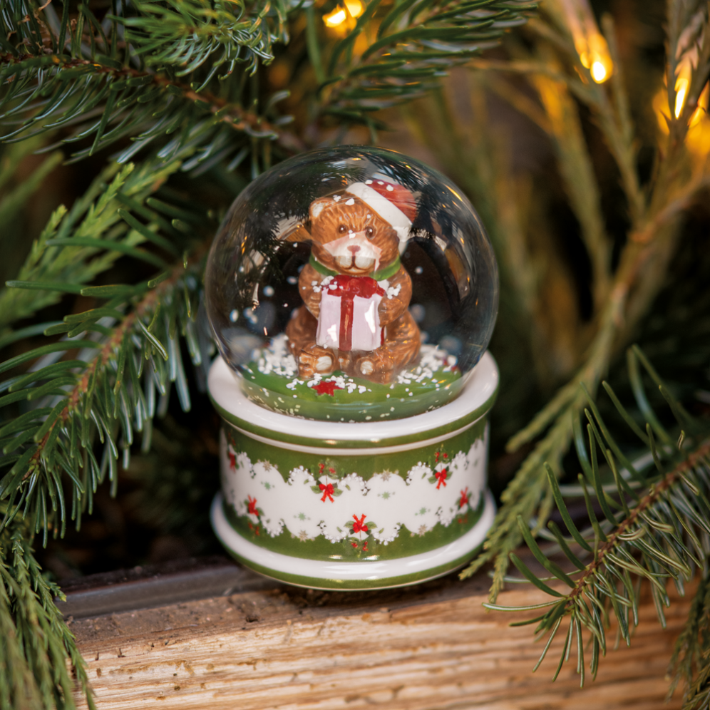 Villeroy & Boch sneeuwbol - Met teddybeer