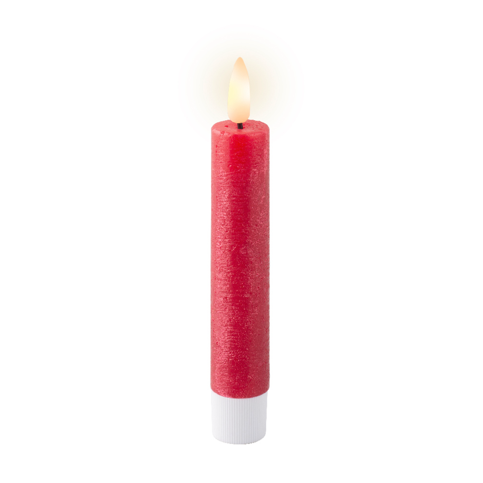 LED dinerkaars - Rood - Set van 2