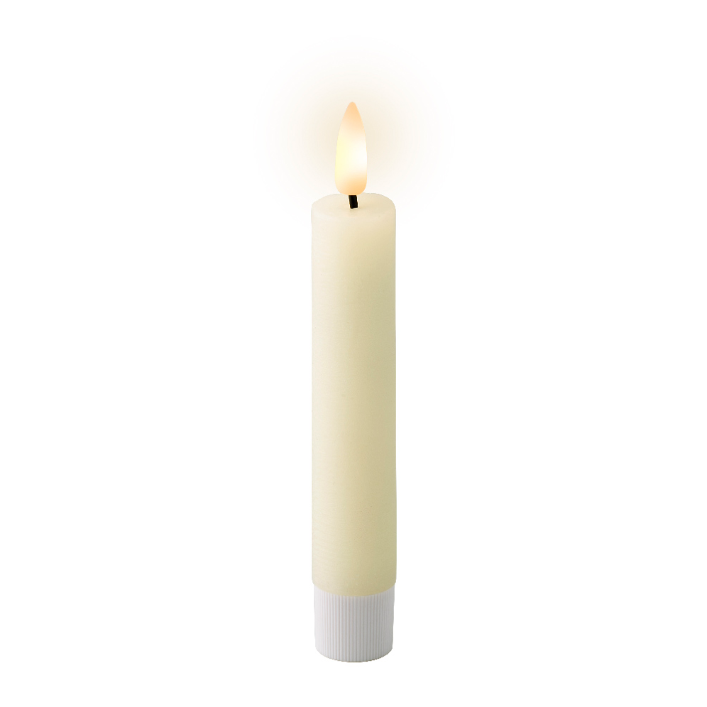 LED dinerkaars - Creme - Set van 2