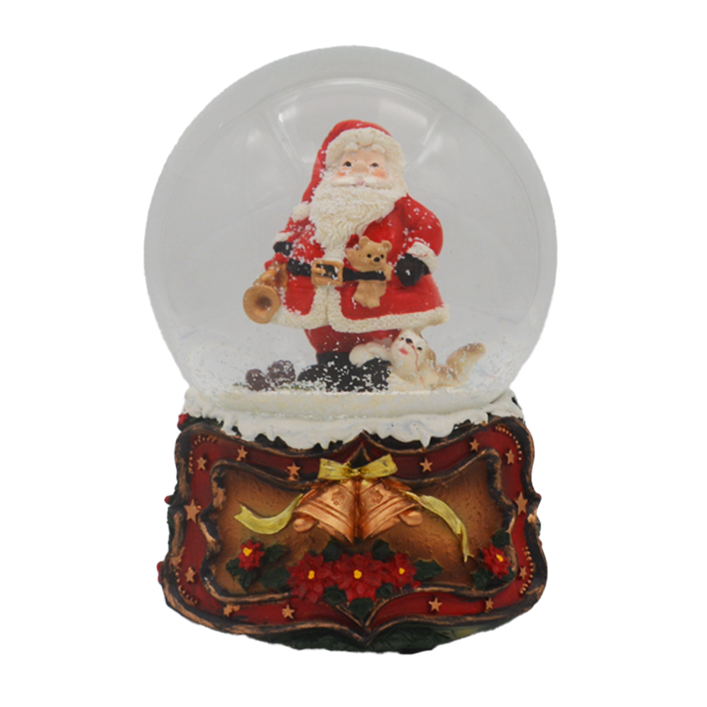 EDG sneeuwbol - Met kerstman