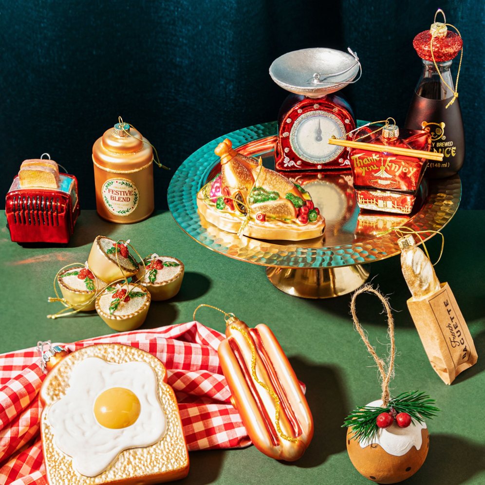Sass & Bell kerstornament - Spiegelei op toast