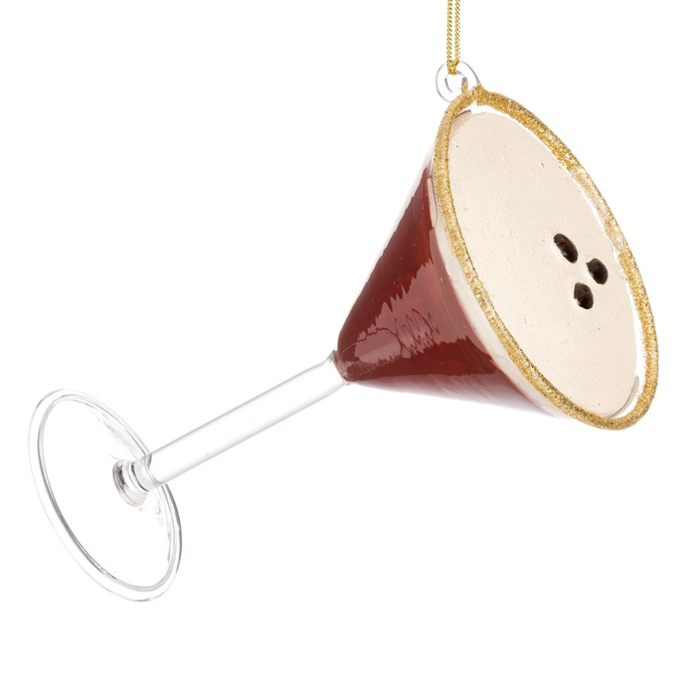 Sass & Belle kerstornament - Espreso Martini