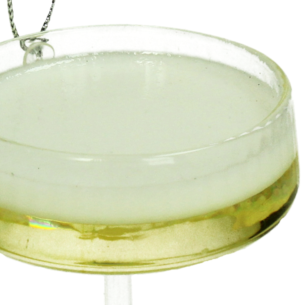 HD Collection kerstornament - Champagne coupe