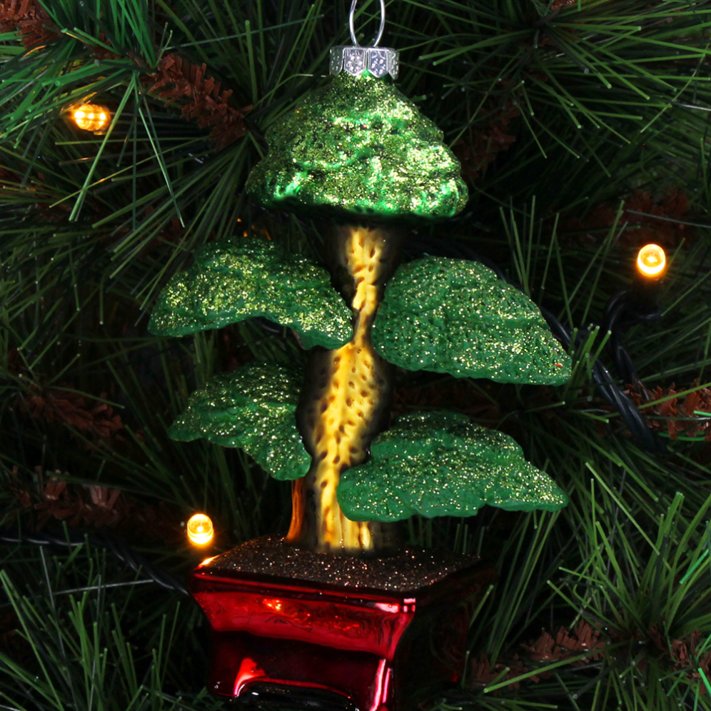 HD Collection kerstornament - Bonsai boom