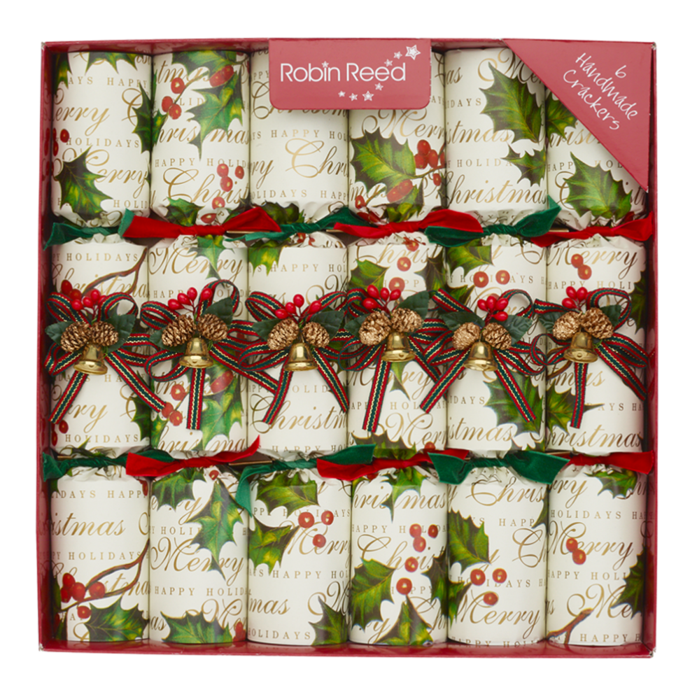 Robin Reed Christmas crackers - Holy Bells - Set van 6