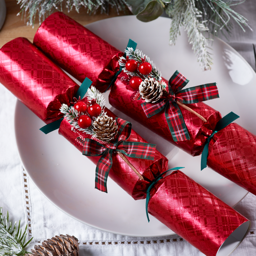 Robin Reed Christmas crackers - Glencoe - Set van 6