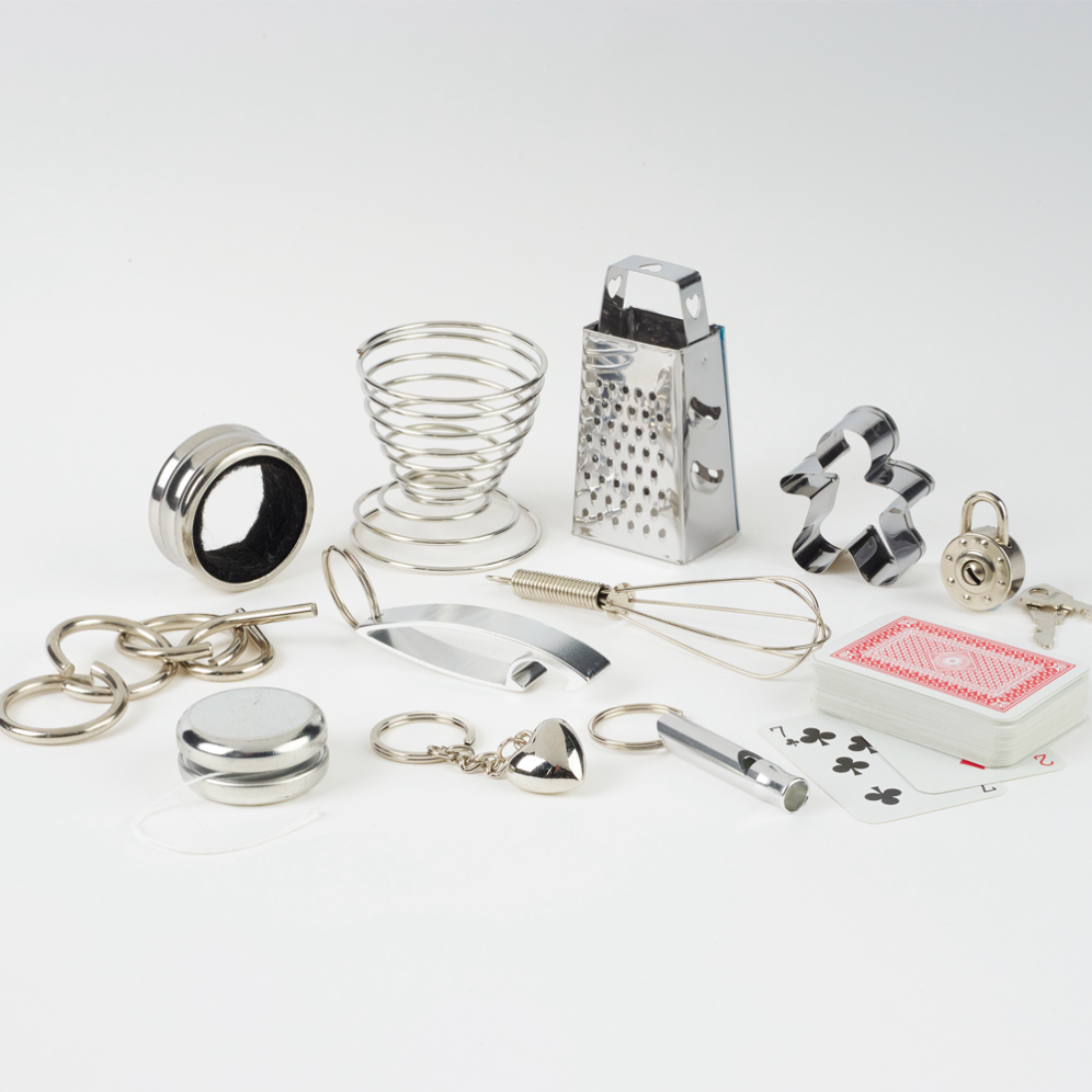 Robin Reed Christmas crackers - Silver Ice - Set van 6
