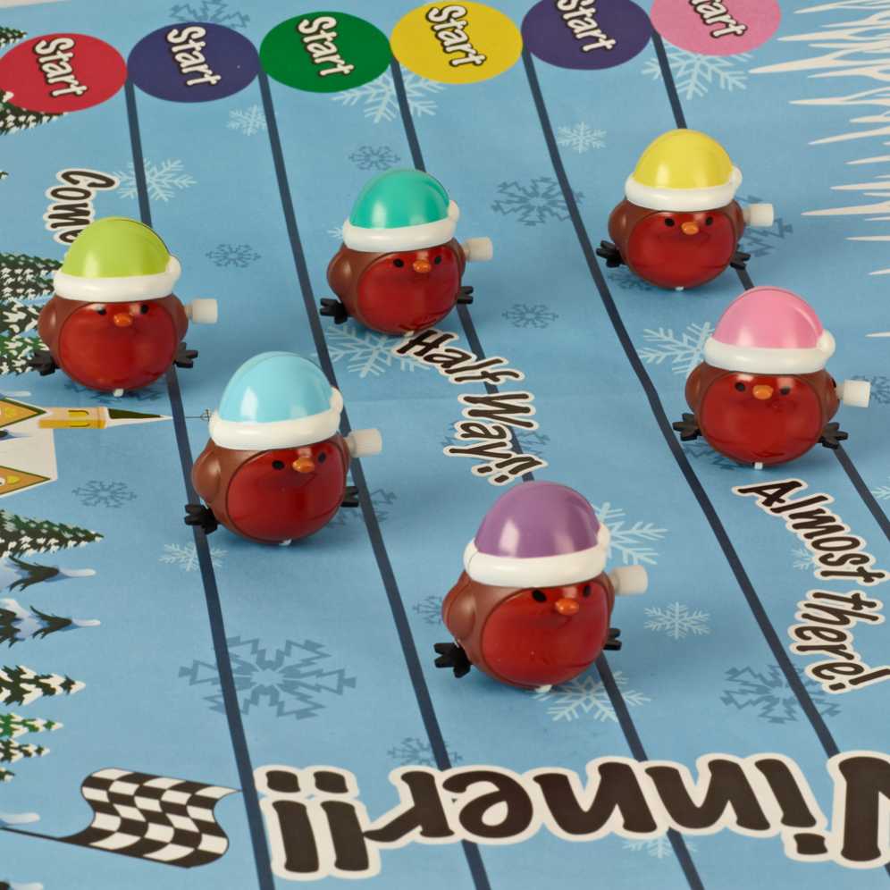 Robin Reed Christmas crackers - Racing Robin - Set van 6
