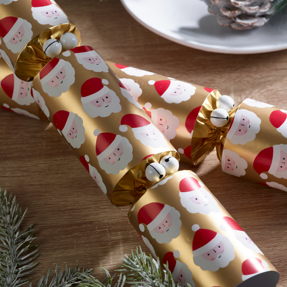 Robin Reed Christmas crackers - Racing Santa - Set van 6