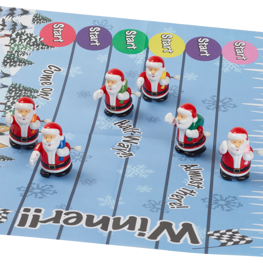 Robin Reed Christmas crackers - Racing Santa - Set van 6