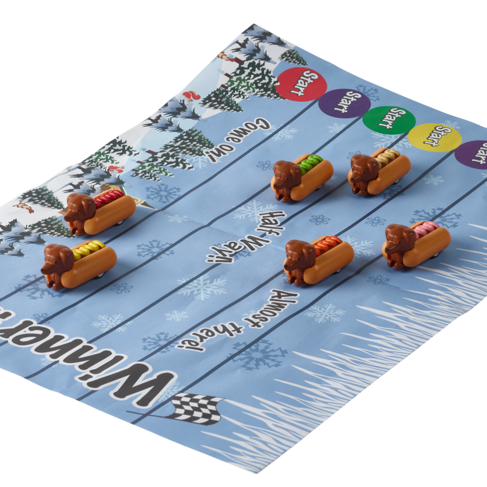 Robin Reed Christmas crackers - Sausage Dogs - Set van 6