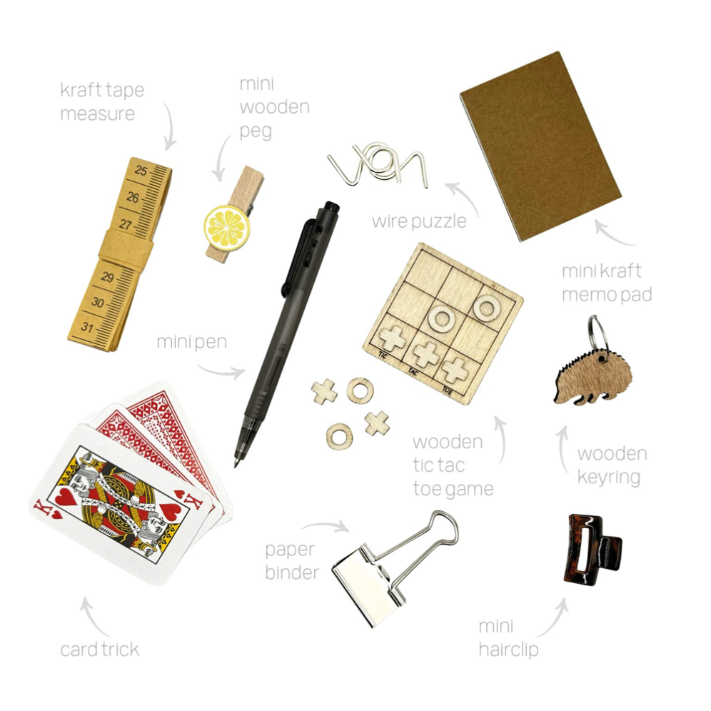 Holly & Ivy Christmas crackers - Village Scene - Set van 6