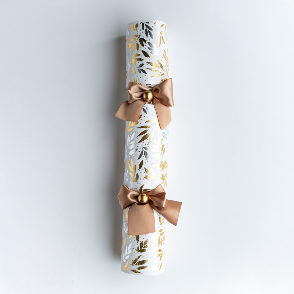 Holly & Ivy Christmas crackers - Metallic Florals - Set van 6