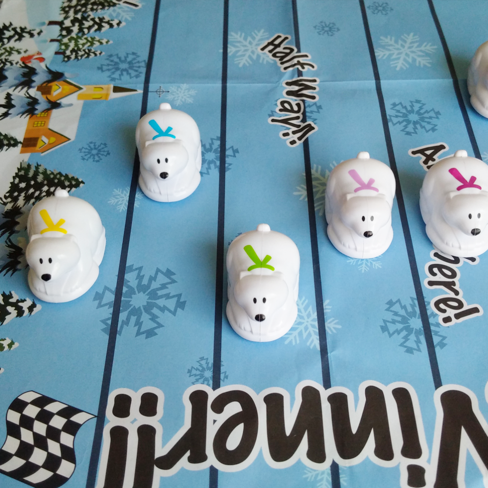 Robin Reed Christmas crackers - Racing Polar Bear - Set van 6