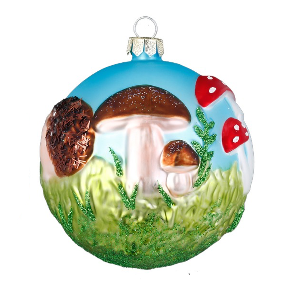 Inge Glas kerstbal - Red de egel  - 8cm