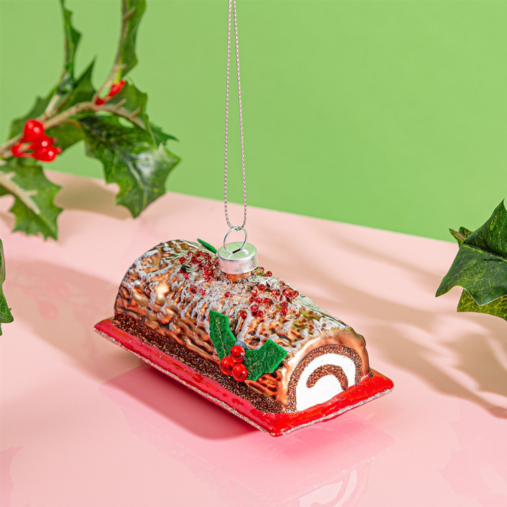 Sass & Belle kerstornament - Chocolade taart