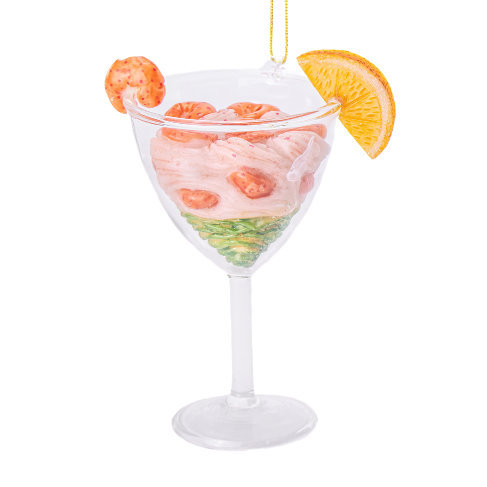 Sass & Belle kerstornament - Garnalencocktail