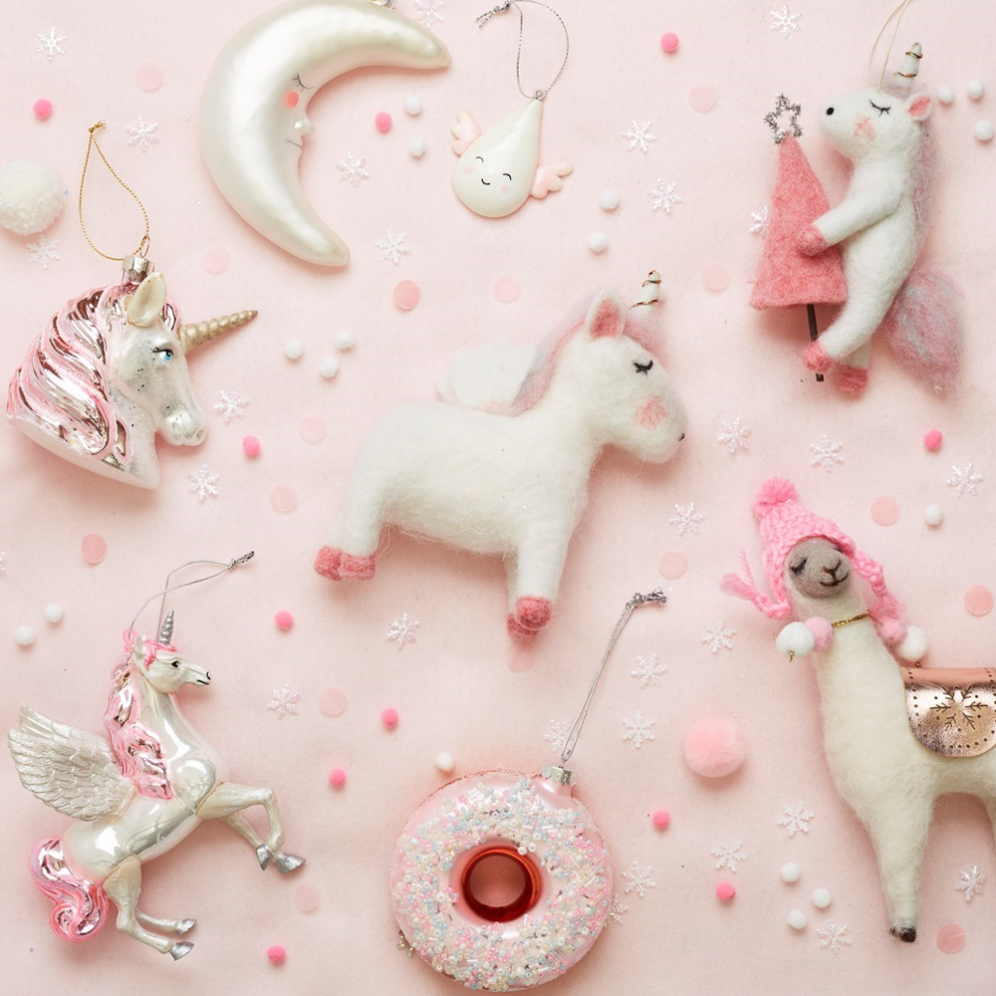 Sass & Belle kerstornament - Eenhoorn