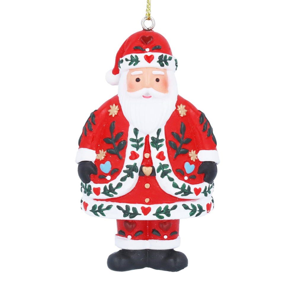 Gisela Graham kerstornament - Kerstman