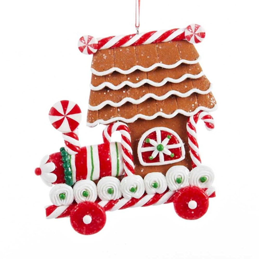 Kurt Adler kerstornament - Gingerbread trein