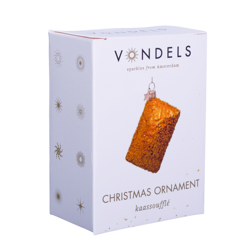 Vondels kerstornament - Kaassoufflé