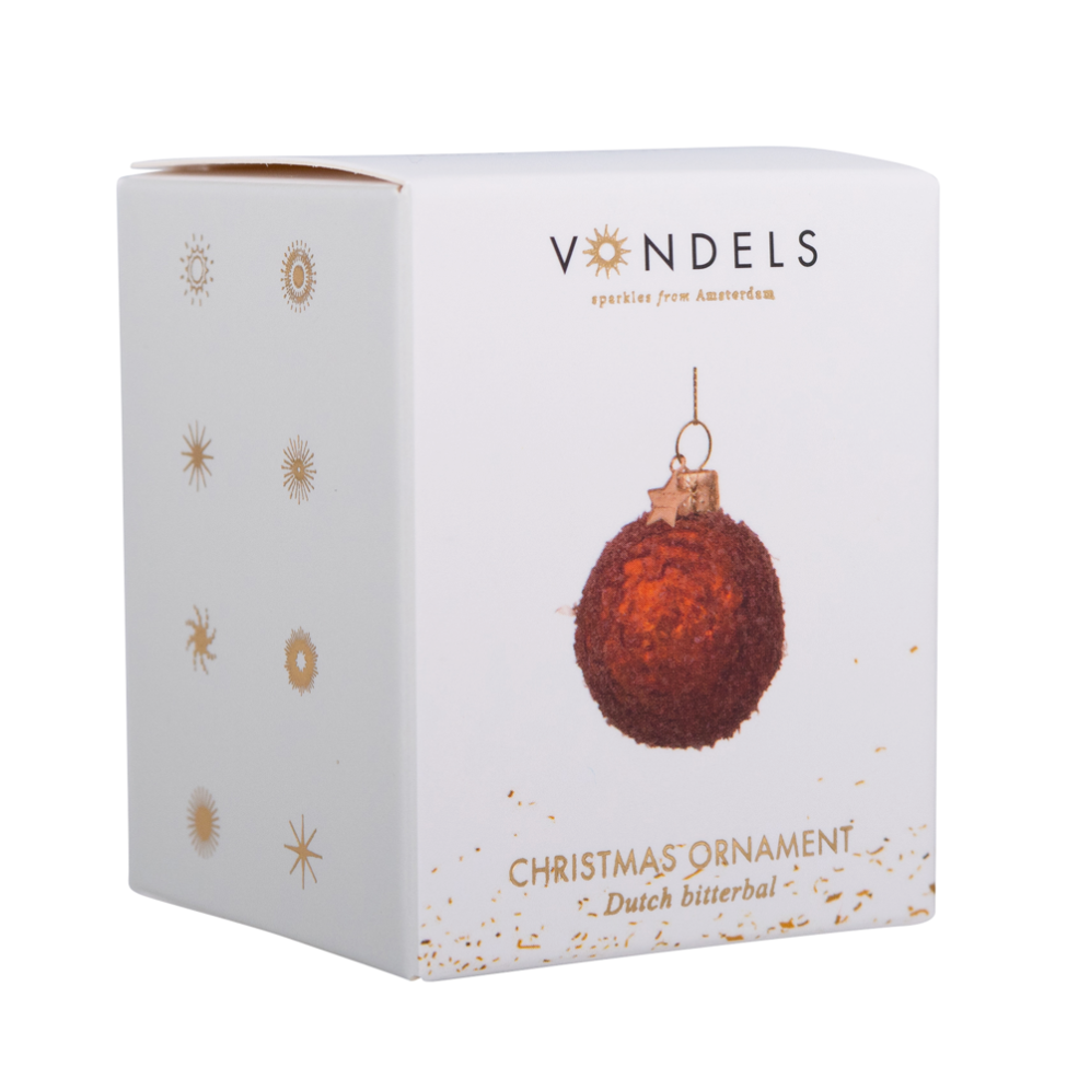 Vondels kerstornament - Bitterbal