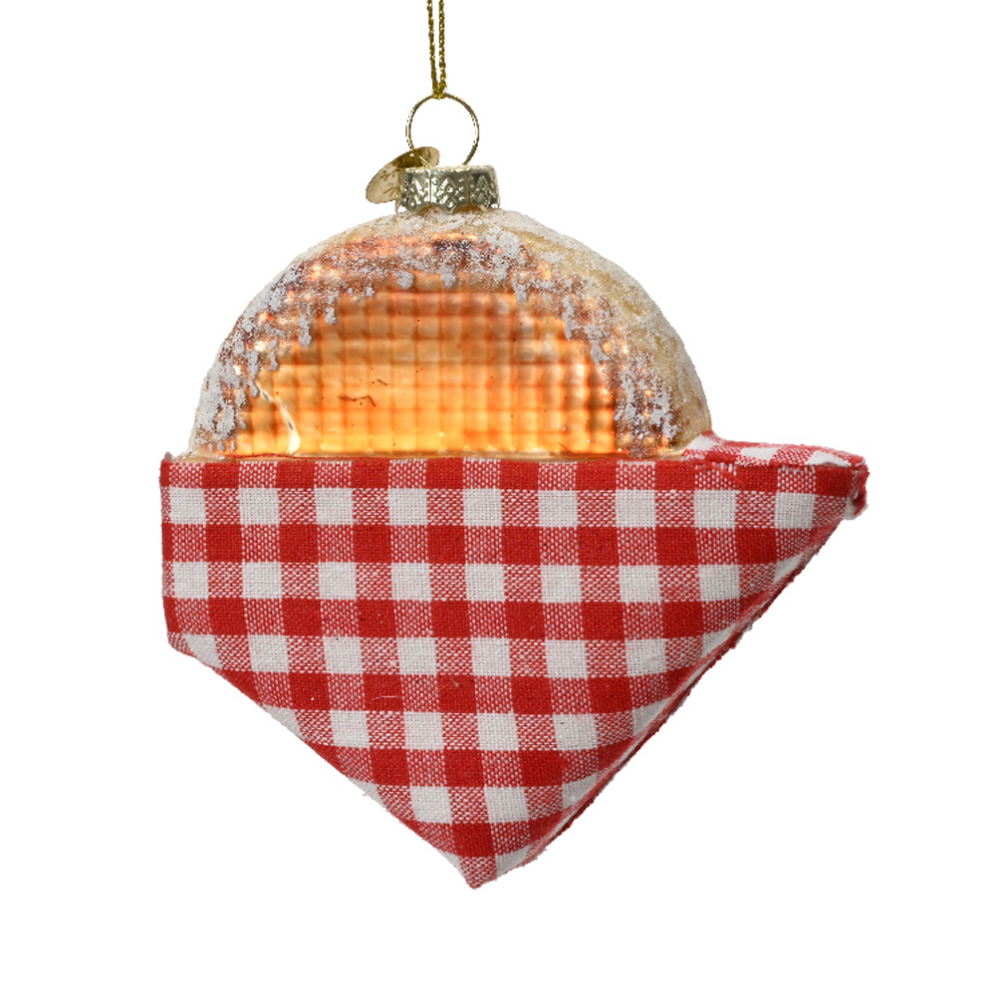 Decoris kerstornament - Stroopwafel