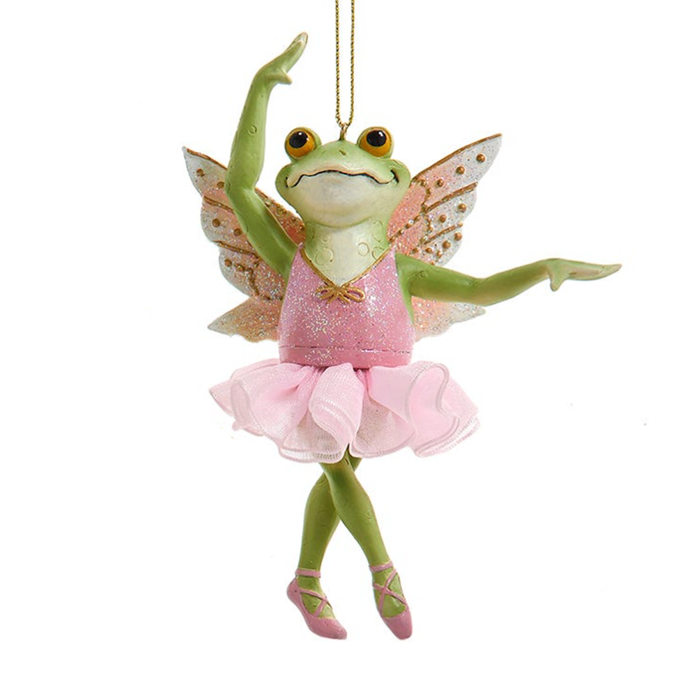 Kurt Adler kerstornament - Kikker - Ballerina