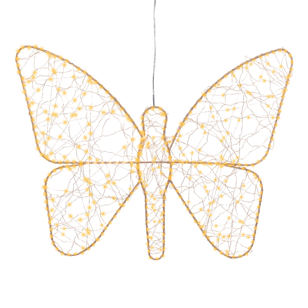 Lumineo kerstverlichting - Vlinder - Micro LED