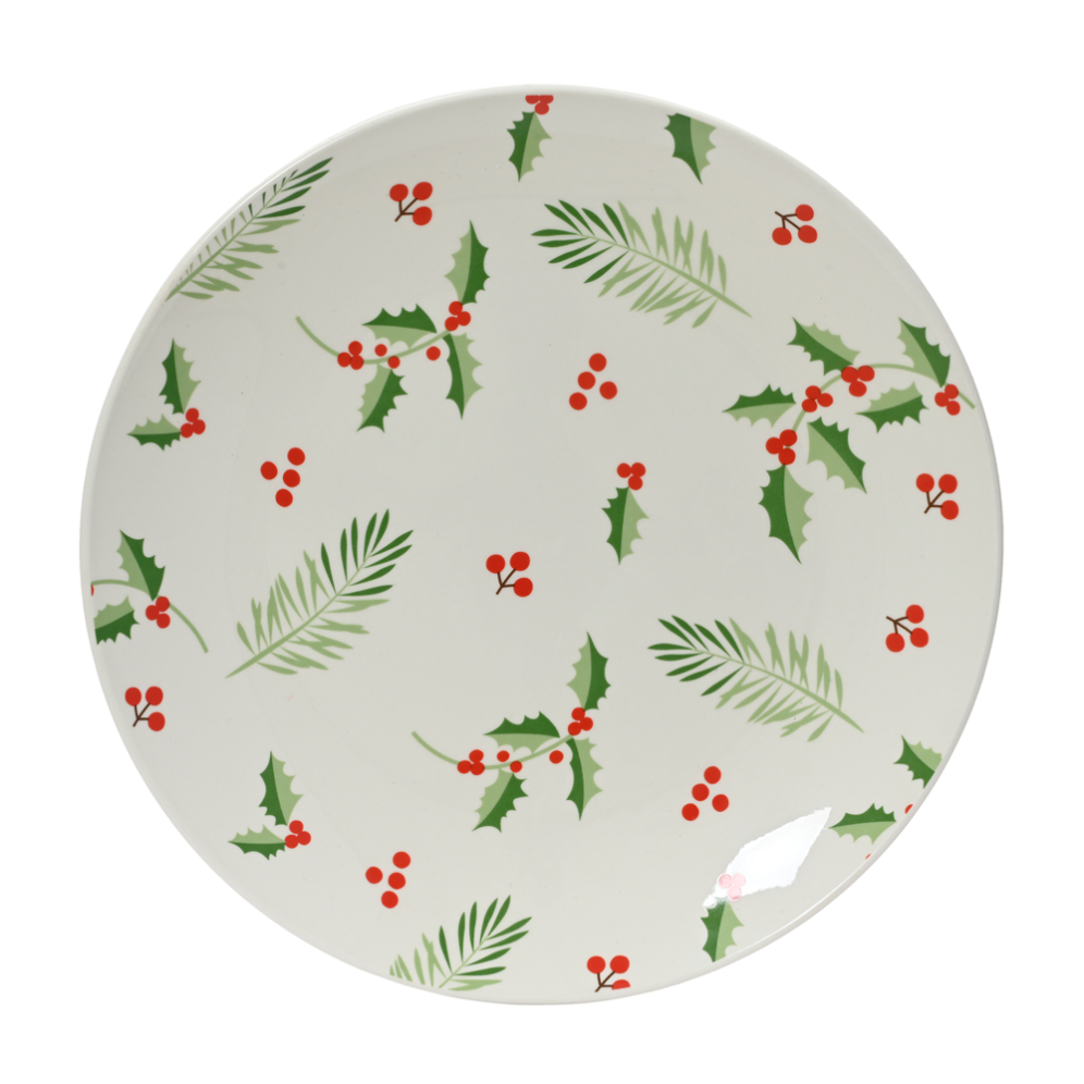 Decoris dinerset - Met hulsttakken - Set van 16