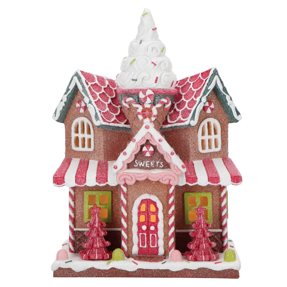 Timstor kerstbeeld - Gingerbread huis