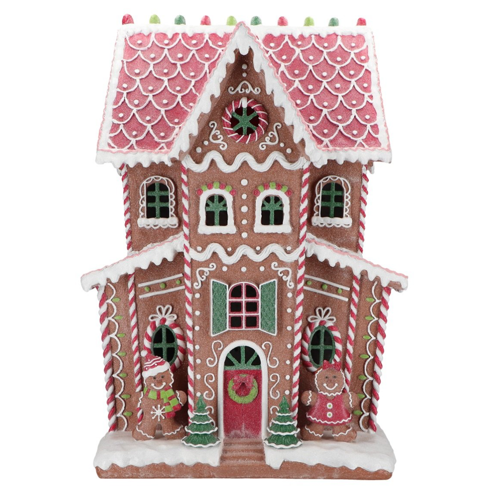 Timstor kerstbeeld - Gingerbread huis